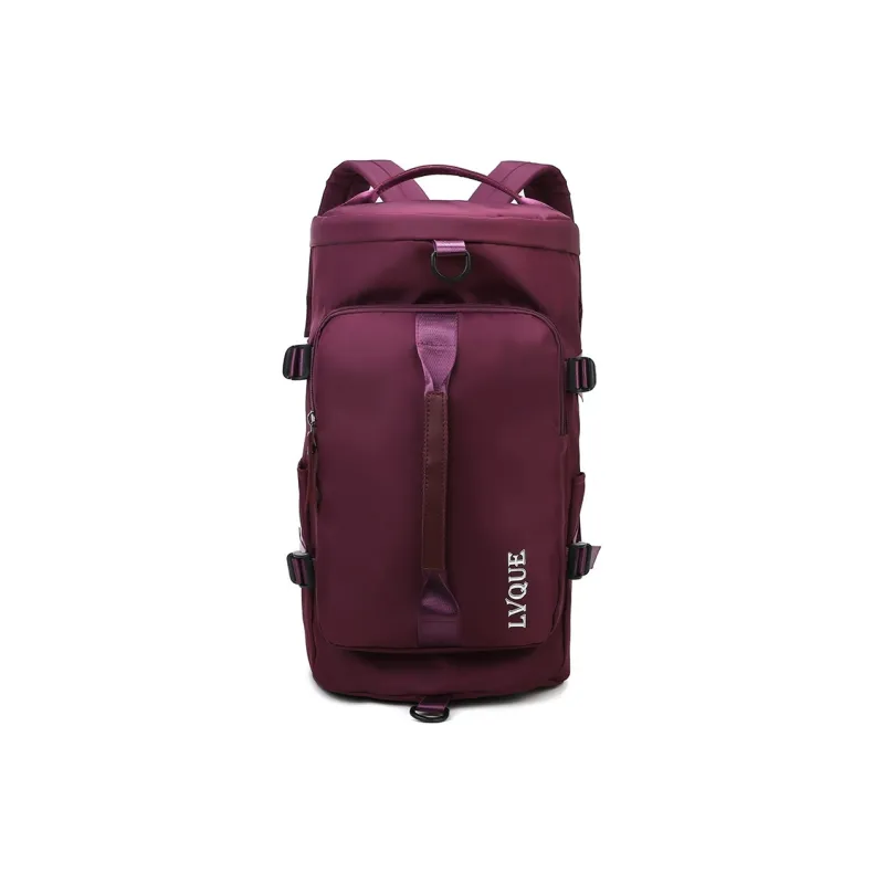 Yalu Nylon Travel Bag Unisex Black/Blue/Green/Purple/Pink-12