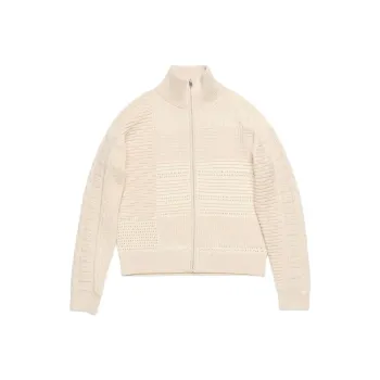 Acne Studios Mixed knits Zip up Cardigan