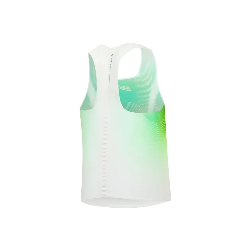 QIAODAN Feiying Tank Top Men's Glass Green Print-1