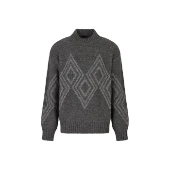 EMPORIO ARMANI Sweaters Men Gray