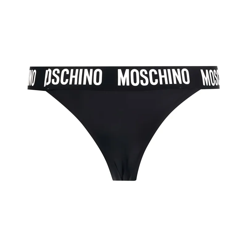 MOSCHINO Logo Tape Bikini Bottoms-1