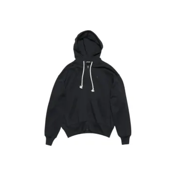 Acne Studios Face Logo Patch Zipped Hoodie