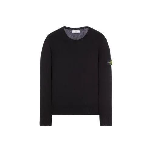 STONE ISLAND Sweaters Men Black