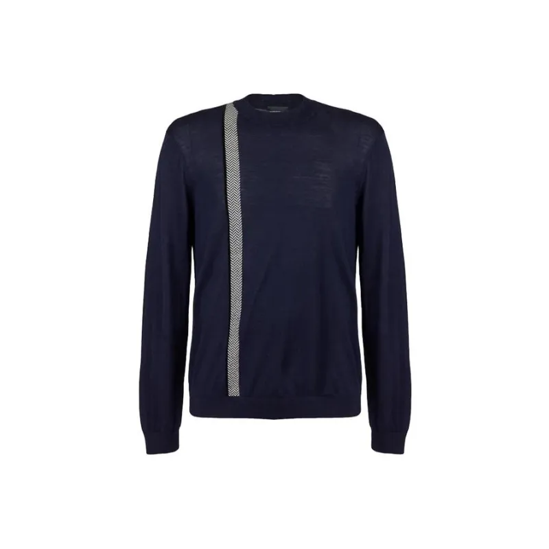 EMPORIO ARMANI Sweaters Men Black-0