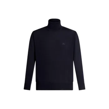 ETRO Pegaso Embroidered Turtleneck Jumper