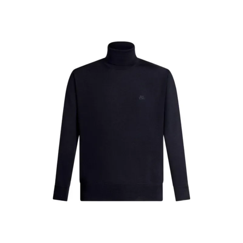 ETRO Pegaso Embroidered Turtleneck Jumper-0