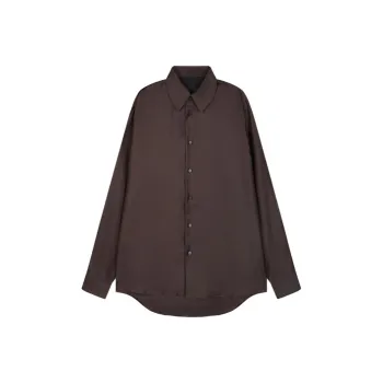 CROQUIS Shirts Men 201 Dark Coffee