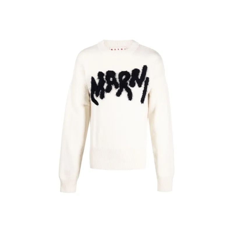MARNI Sweaters Men White-0