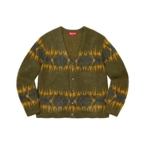 Supreme Abstract Stripe Cardigan