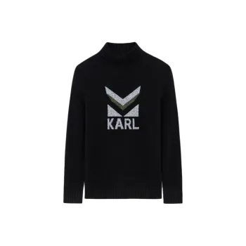 KARL LAGERFELD FW23 Sweater Men Black