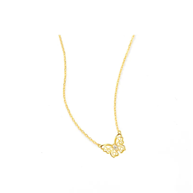 Pursue Love 925 Sterling Silver Necklaces Women's-1