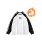 Fleece-Lined White & Gray & Black