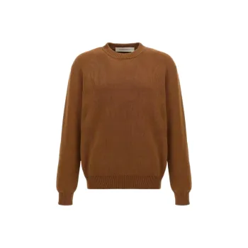 Golden Goose Logo Detailed Knitted Jumper