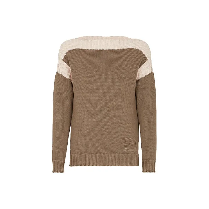 FENDI Ff Inlay Detailed Knitted Jumper-0