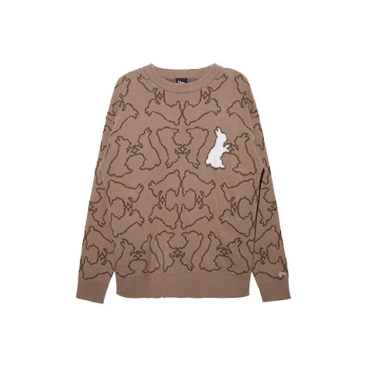 New Era Sweaters Unisex Brown-0