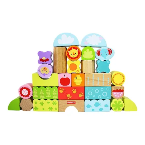 FISHER PRICE 원목 빌딩 블록