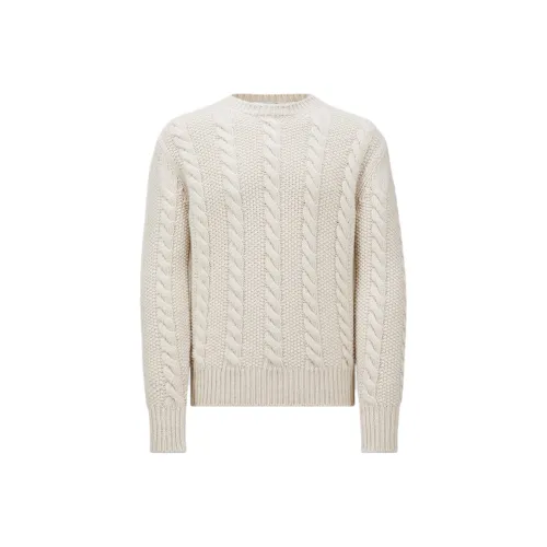 Moncler Cableknit Crewneck Paul