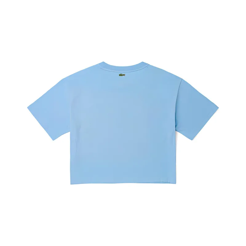 LACOSTE SS22 T Shirt Women's Blue-1