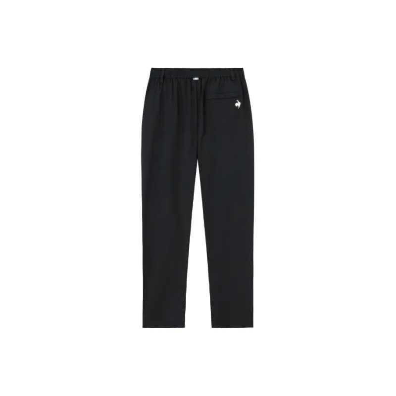 Le Coq Sportif Knitted Sweatpants Women's Dazzle Black-1