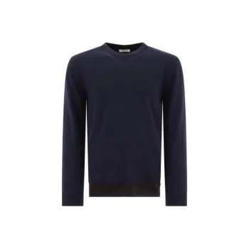 Valentino Logo Plaque Crewneck Jumper