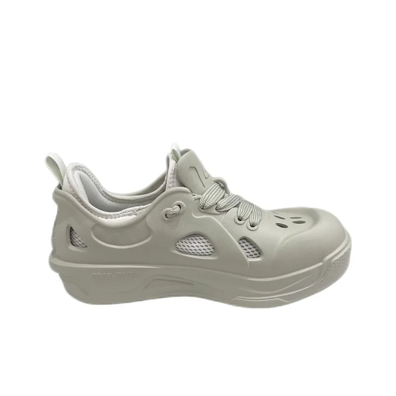 PEAK Pole Hole Shoes Clogs Men's Stone Green-1
