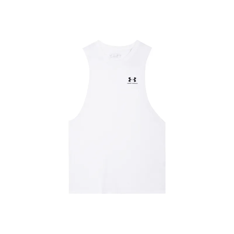 Under Armour Tank Tops Men's White-0