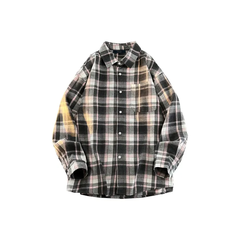EGOU Long Sleeved Shirts Unisex-19
