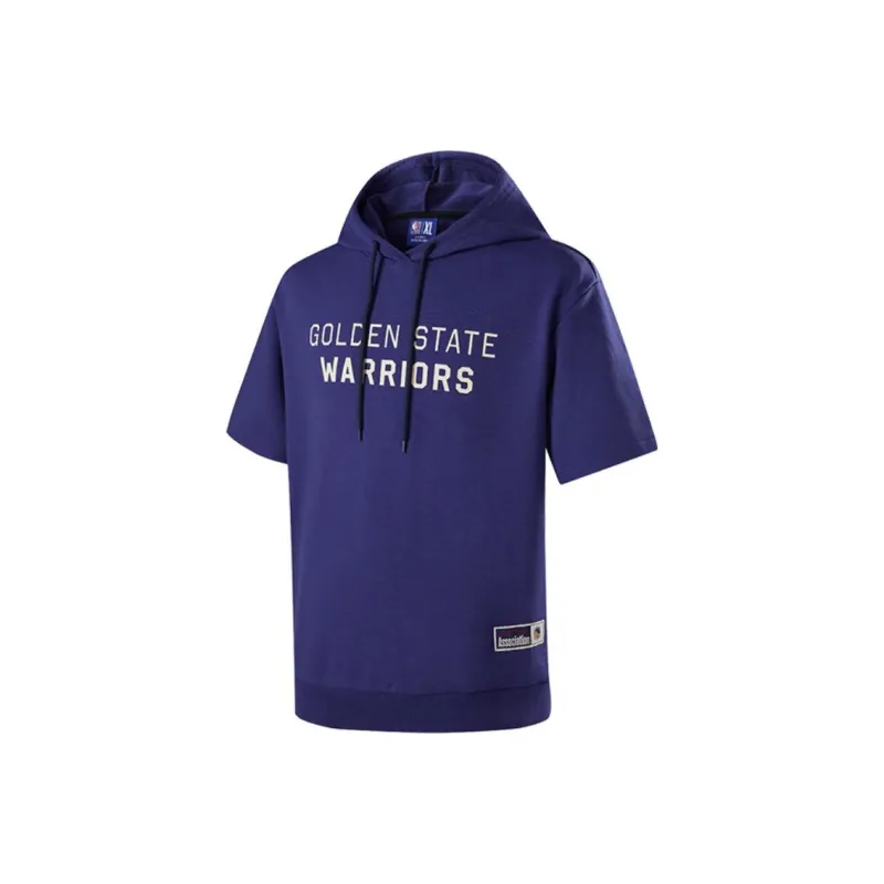 NBA Golden State Warriors Sweatshirt Unisex Navy Blue-0