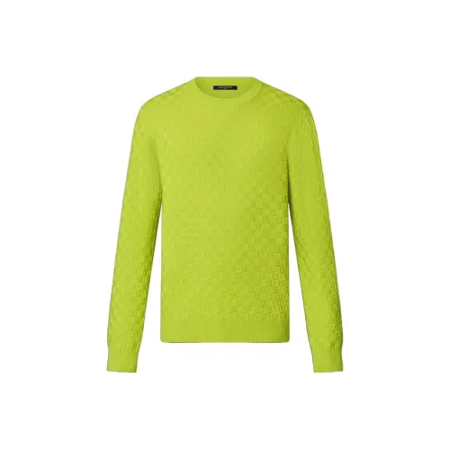 LOUIS VUITTON Sweater Men's Yellow Green