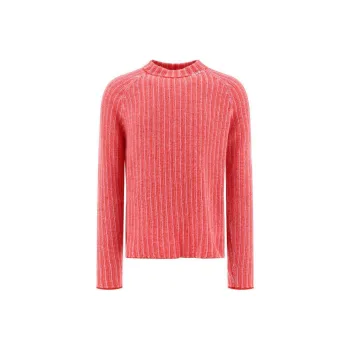 MARNI Logo Embroidered Cable Knit Jumper