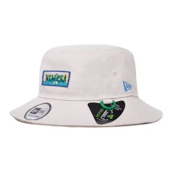 New Era Polyamide Bucket Hats Unisex Beige