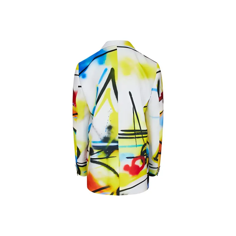 OFF WHITE Futura Tomboy Blazer Jacket Multicolor-1