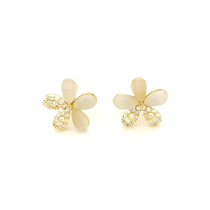 KEMLAIDA 925 Sterling Silver Stud Earrings Women's-0