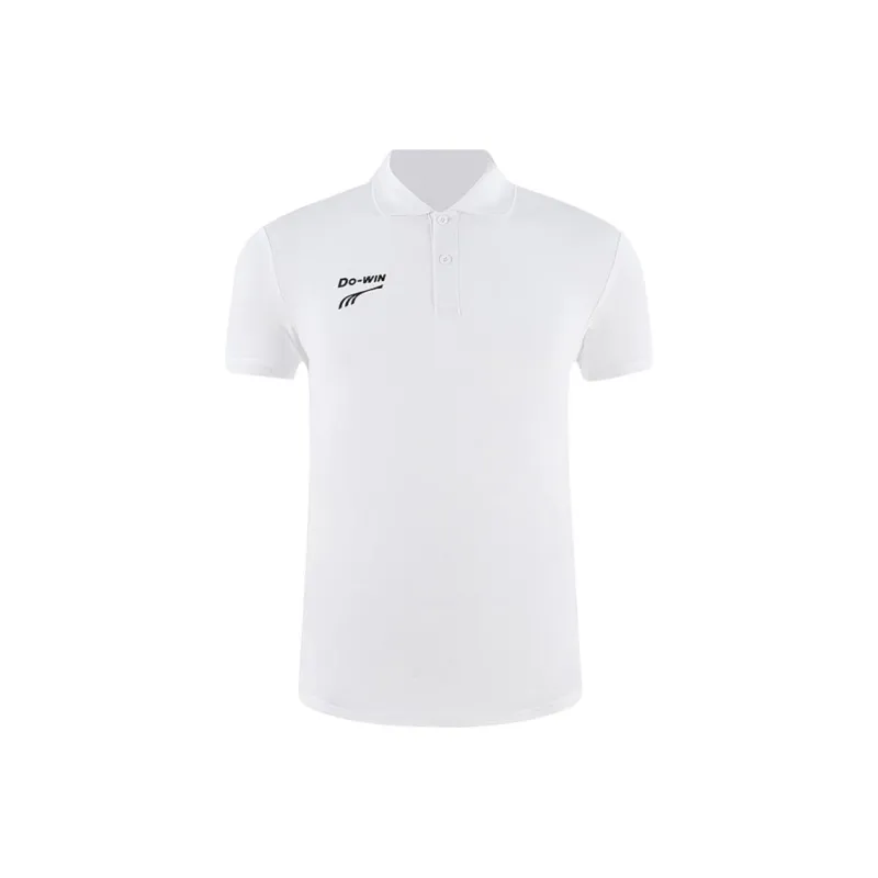 DO WIN Polo Shirts Unisex White-0