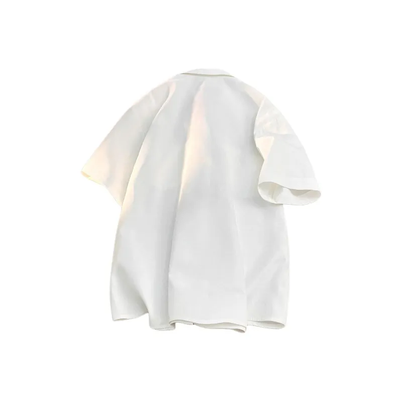 ROSECREED Shirt Unisex White Short Sleeved-1