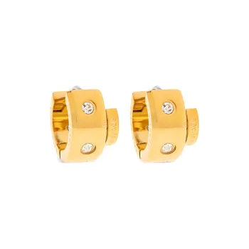 Kate Spade Set In Stone Double Huggies Earrings