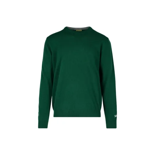 WOOLRICH Logo Embroidered Crewneck Jumper