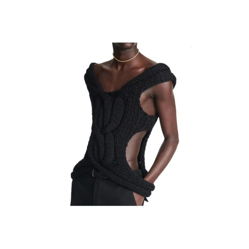 DION LEE Sweaters Unisex Black-0