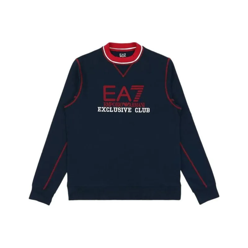EMPORIO ARMANI EA7 SS22 Sweater Men's Dark Blue-0