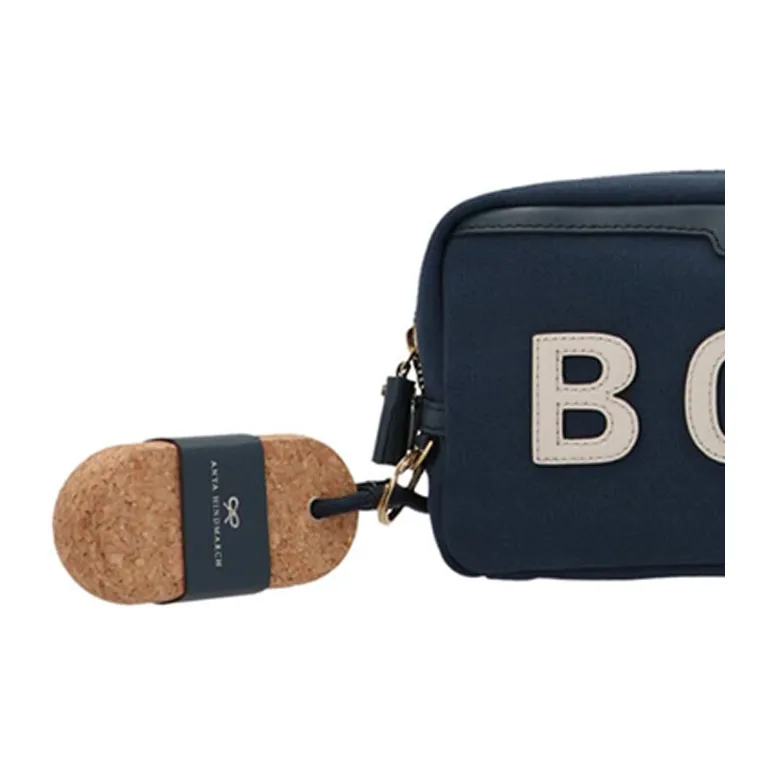 Anya Hindmarch Recycled Canvas Canvas Bag Clutches Women's Blue-2