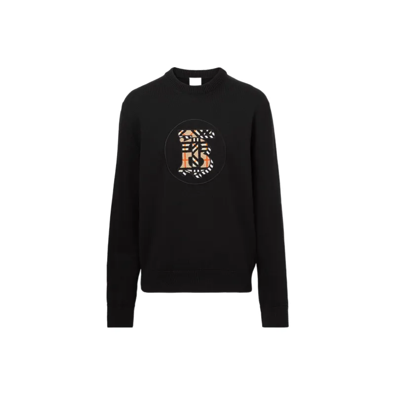 Burberry Monogram Motif Wool Knit Sweater-0
