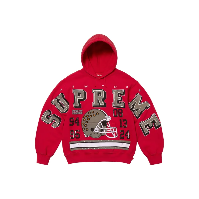 Supreme Champions Studded Hooded Sweatshirt-1