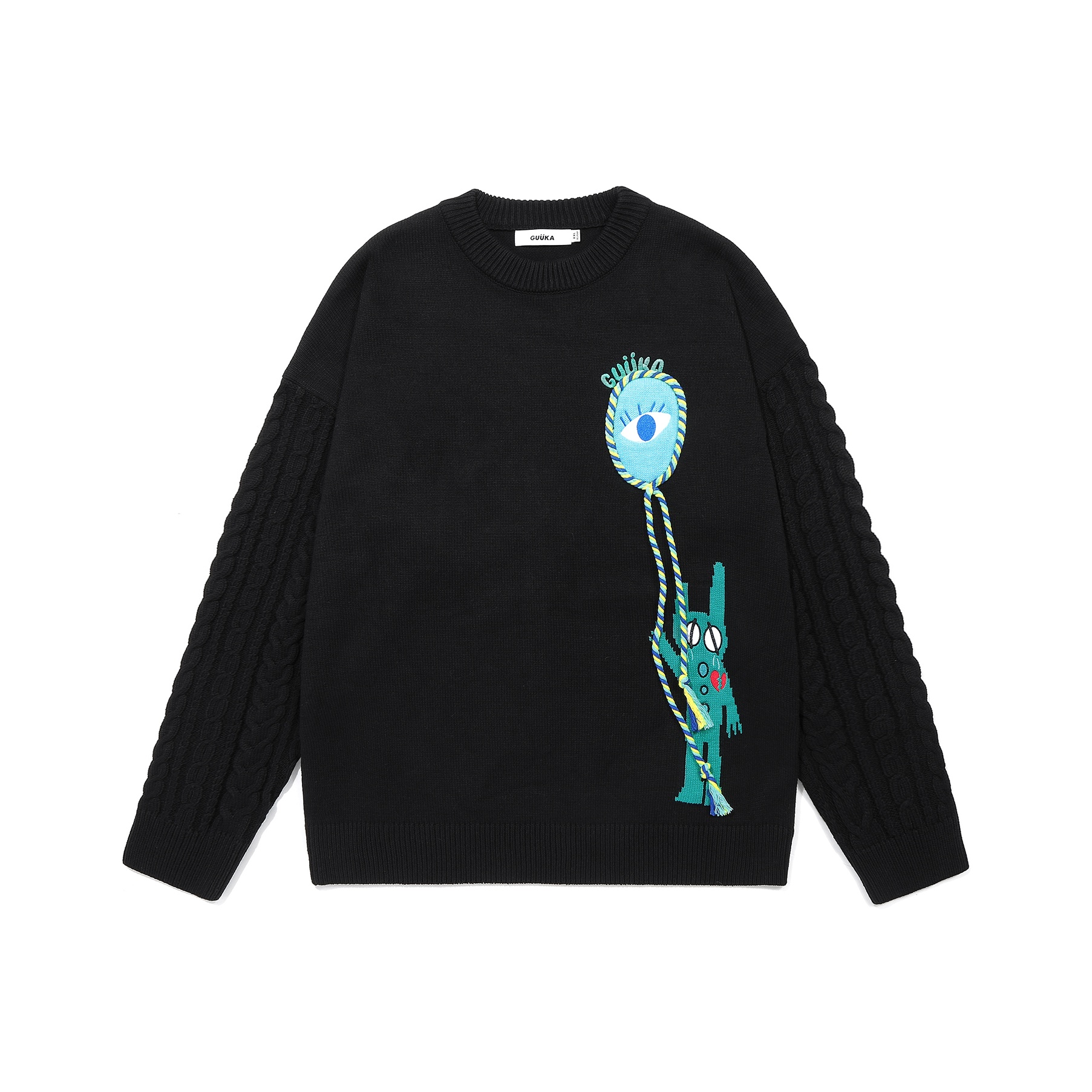 Broken Low Gage Knit(2 BLACK): UJOH: WOMENS｜ STUDIOUS
