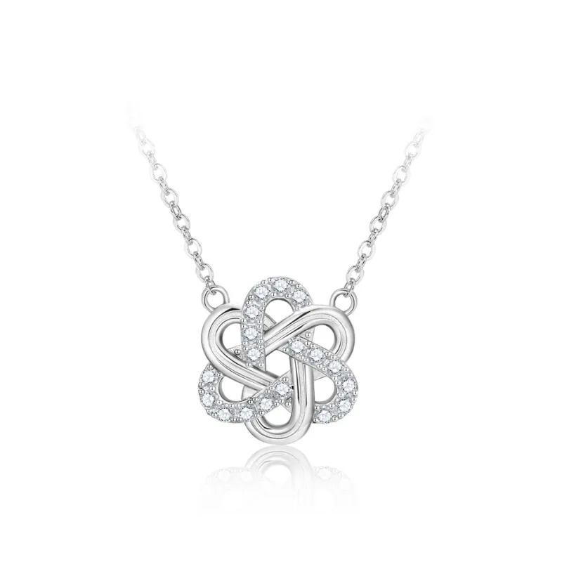 TIMEBOTTLE S925 Silver Necklaces Women's-0