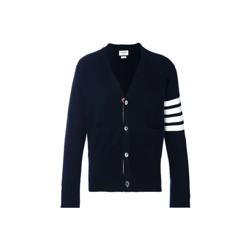 THOM BROWNE 4 Bar Stripe Cardigan