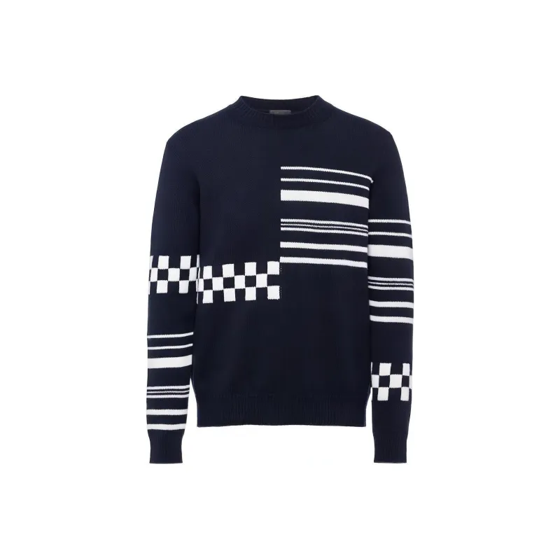 PRADA Cashmere Sweaters Men Blue-0
