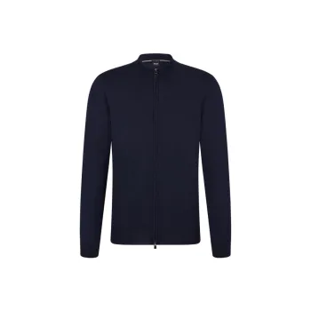 HUGO BOSS Zipped Knit Cardigan
