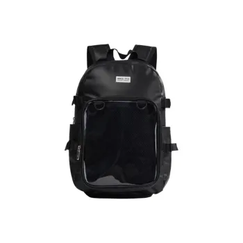 Kawasaki Fabric Backpack Regular Unisex Black