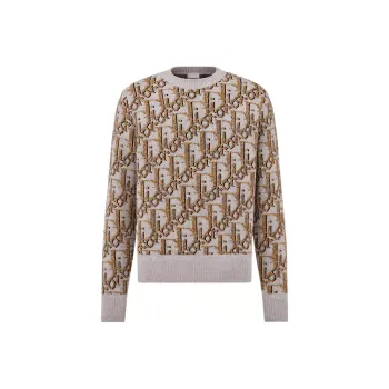 DIOR FW22 Sweater Men's Beige Yellow