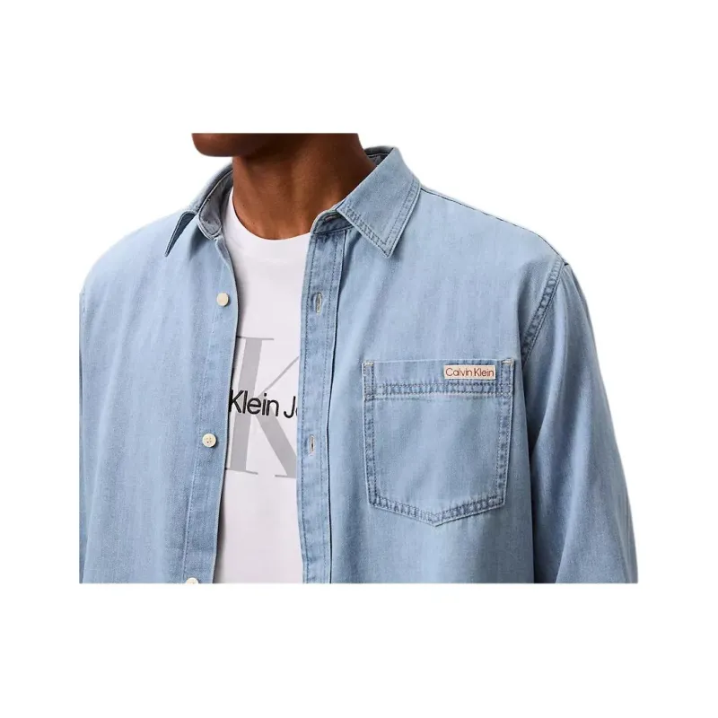 Calvin Klein Shirts Men Blue-4